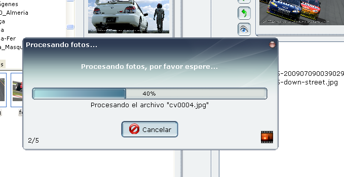 Redimensionar un grupo de imágenes para la Web